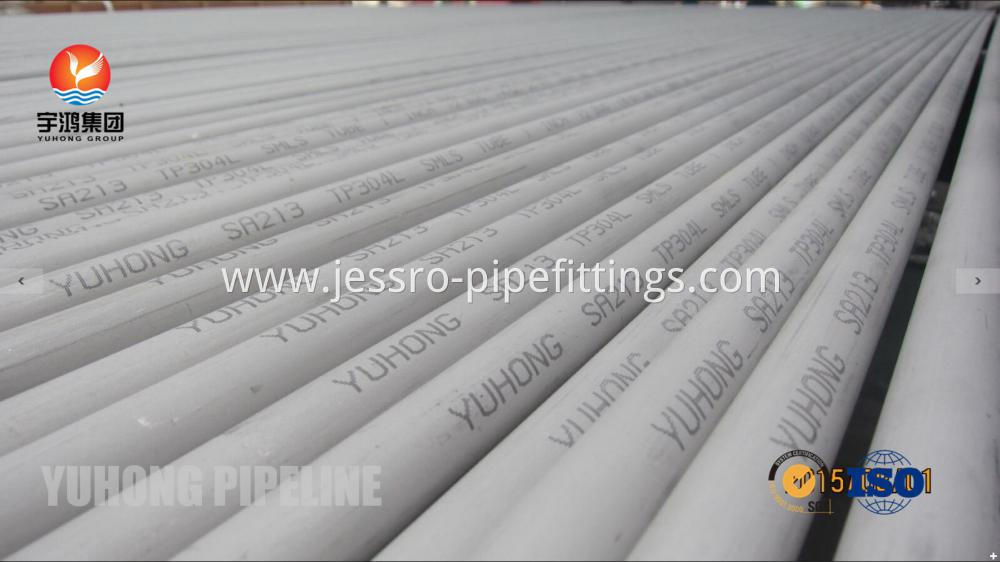 asme sa213 tp304 stainless steel seamless tube for heat exchanger and boiler